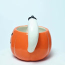 Halloween Coffee Tea Cup Mug Pumpkin Orange Ceramic Gift Tableware Food Drinks\