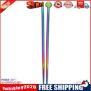 Stainless Steel Chopsticks Tableware Antiskid Food Sticks (Camouflage)