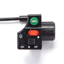 Electric Bicycle Ebike Turning Lamp Headlight Horn Switch Button Black Newly