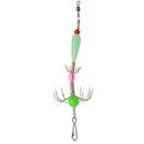 Luminous Squid Umbrella Hook Carbon Steel Cuttlefish Soft Hook Fishing Equipment