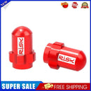 2pcs RISK MTB Bike Tire Valve Cap Inner Tube Valve Dust Cover (Red AV18)