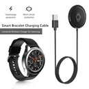 USB Charging Cable Smart Watch Wireless Charger Adapter Accessories Black