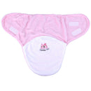 Baby Swaddle Embroidered Wrap Soft Envelope Baby Sleeping Bag(pink) Newly