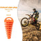 Motorcycle Exhaust Pipe Air-Bleeder Plug Muffler Wash Plug Small (Orange)