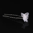 Flower Wedding Accessories Bridesmaid Clip Crystal Comb Bridal Hair Pins