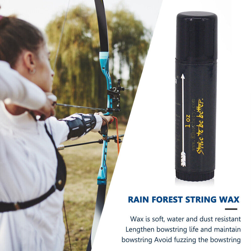 String Wax Black Shell Bow Tendon Maintenance Wax Lubricant Hunting Pf