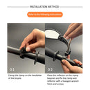 Bicycle Convex Rear Reflector Rearview Mirrors for Flatbed Truck E-Bike