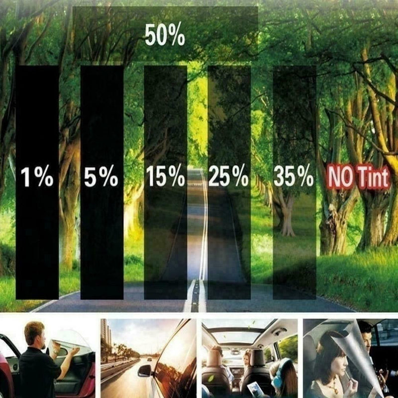 PRO LIMO BLACK 5% CAR WINDOW TINT ROLL FILM TINTIN K U4Y2