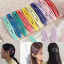color 2.4" Metal No Slip Snap Hair Clips Hairpins Hair Accessories Barrettes