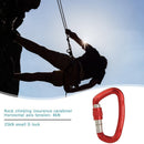 Aluminum Carabiner Outdoor Camping Climbing Hammock Lock Buckle (Red)