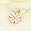 Charms earring charms Flower Charm Daisy Flower Flower Pendants Daisy Charm