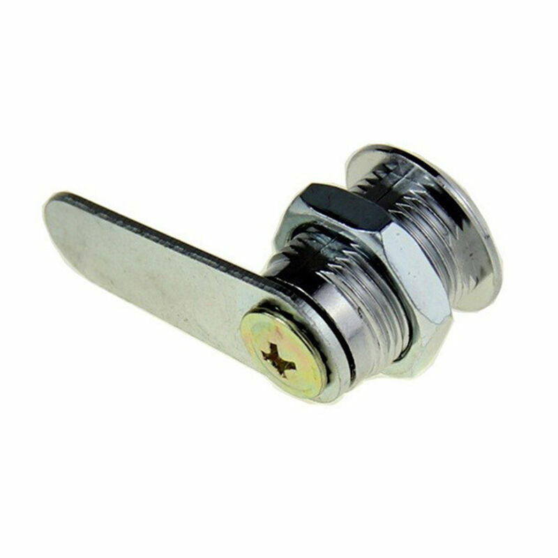 20mm Cam Lock+2 Keys For Door Cabinet Mailbox Post Lock Drawer Box E1M1 B4Q6