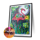 Flamingos 5D DIY Partial Special Shape Drill Diamond Painting