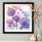 5D DIY Art Dandelion Part Special Shaped Drill Diamond Painting Kit (YX044)