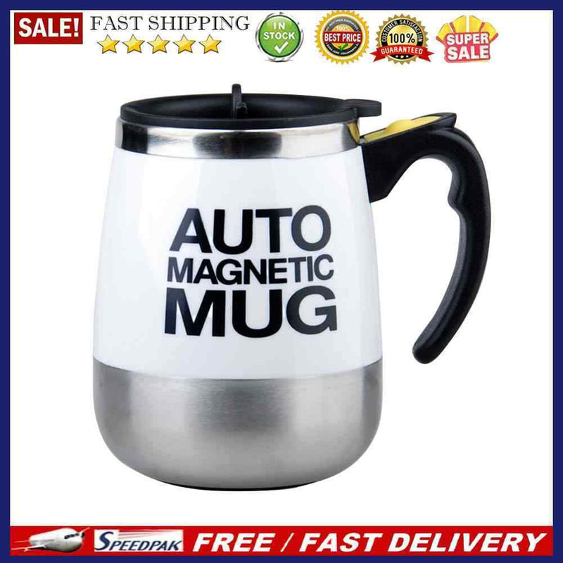Electric Smart Mixer Coffee Milk Mix Cups Stainless Steel Tumbler Birthday Gift