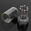 9pcs/Set Professional Round Watch Repair Screwdriver Spring Bar Watchmaker Tool