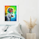 Diamond Painting 5D DIY Colorful Rose Full Round Drill Rhinestone Picture