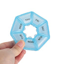 Organizer Health Care Drug Container Pill Splitters Case Medicine Box 7 Days