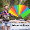 10pcs Foam Fishing Line Winding Board Fishing Main Coil Spindle Spool (S) Newly