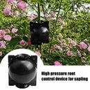 6pcs 5cmPlant Rooting Box High Pressure Grafting Propagation Ball (Black S)