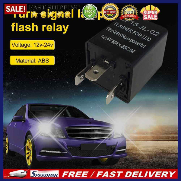 LED Flasher Relay Practical Turn Signal Flashing Relay Automotive Accessories
