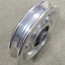 Aluminium Alloy Bearing Pulley Wheel Fitness Gym Equipment Replace (110mm) Newly