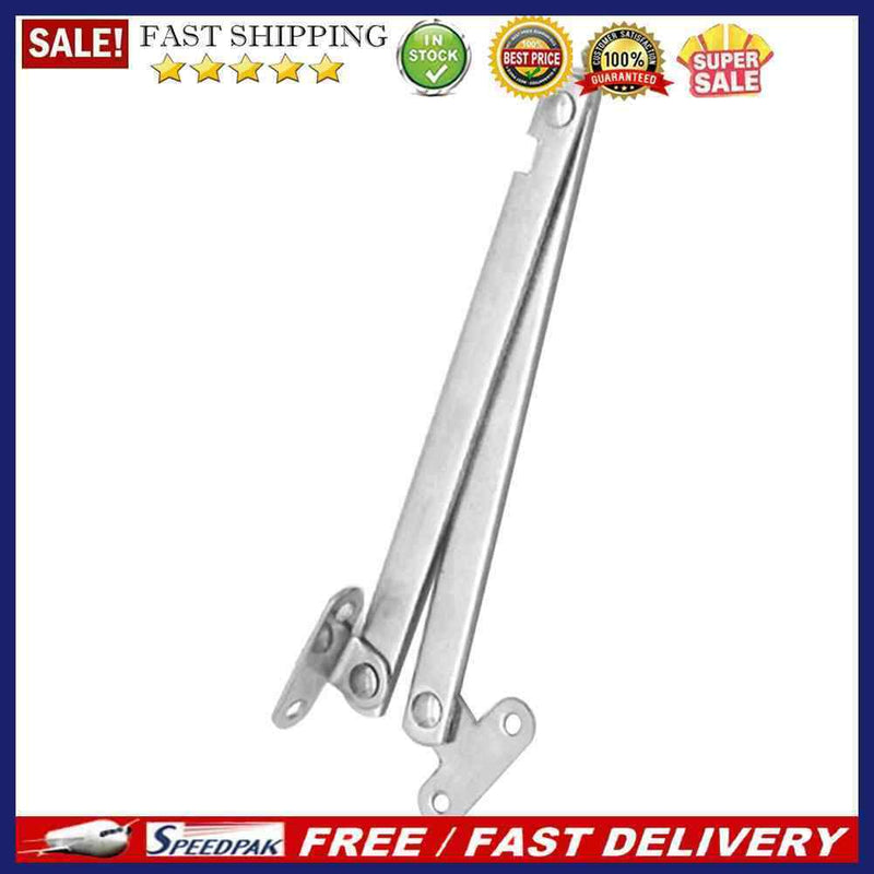 5x2pcs Left Right Folding Drop Front Desk Trunk Lid Stays Hinges(Iron)