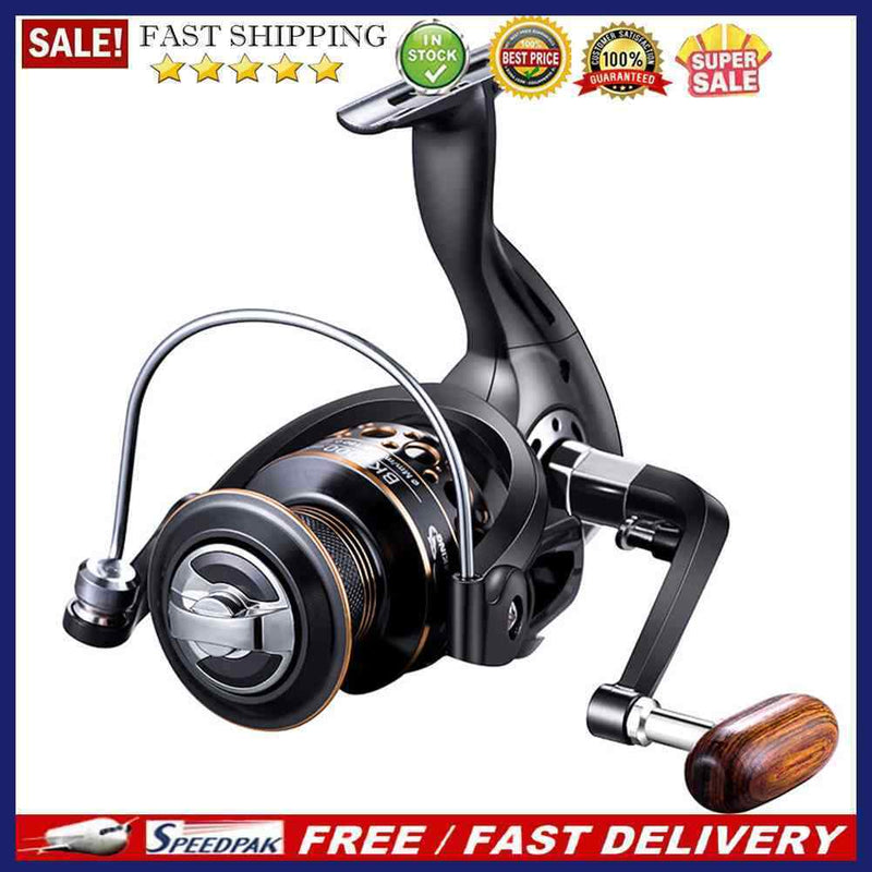 2000-7000 Series Fishing Reel Metal Spool Spinning for Sea Carp Fishing Tac