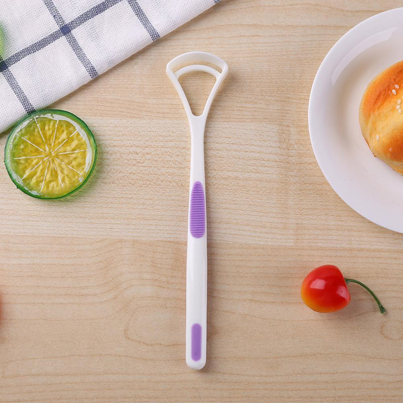 1pc Tongue Brush Tongue Scraper Cleaner Dental Oral Care Tongue Cleaning Tool
