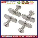 4pcs Stainless Steel Threads Kayak Rail Track M6 Screw Nuts Mounting Accessories