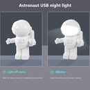 USB Powered Night Light Astronaut Shape Read Desk Lamp DC 5V Laptop-LE