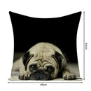 Sweat-Absorbent Cute Puppy Printing Pillow Cover Home Bed Decoration Art Craft