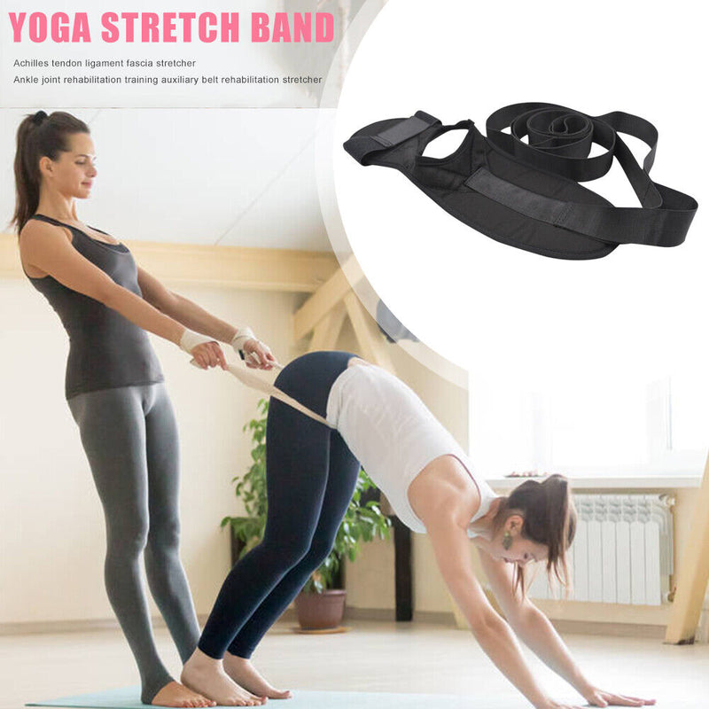 Yoga Leg Stretching Belt Stretch Strap for Ballet Dance Gymnastics Trainer