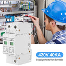 House Power Supply Surge Protector SPD DC 420V 2P Low-Voltage Stop Device