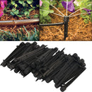 50X Adjustable Flow Irrigation Drippers 360 Degree Emitter Drip System