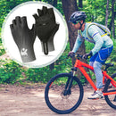 Half Finger Gloves Summer Sports Cycling Gloves for Men Women (Black M) Newly