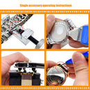 185pcs Back Case Opener Watch Link Pin Remover with Hammer Adjuster Repair Tools