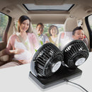 Car Cooling Air Fan Mini Electric 5V USB Portable Car Seat Fan for Rear Seat