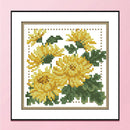 Partial Cross Stitch Kit November 14CT Counted DIY Needlework Decor (H433)