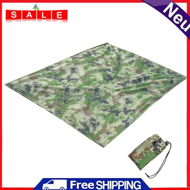 Outdoor Picnic Waterproof Moisture Mat Sand Beach Folding Camo Blanket