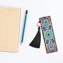 2pcs DIY Diamond Painting Leather Bookmark Mandala Tassel Crafts (FQY040)