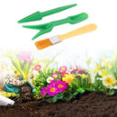 7pcs Mini Gardening Planter Kit with Tweezers Brush Succulent Transplanting Tool