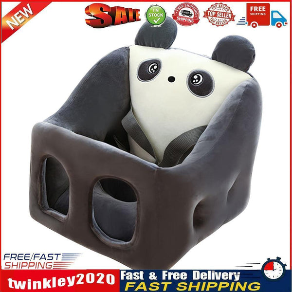 Baby Seat Sofa Support Cover Plush Chair Feeding Seat Skin No Filler (C) Newly