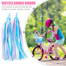 2pcs Kids Bike Scooter Handlebar Streamers Colorful Tassels Ribbons (2) Newly