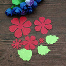 8Pcs Flower Spring Leaf Metal Cutting Dies Stencil Photo DIY F9R4 Album Z6J5