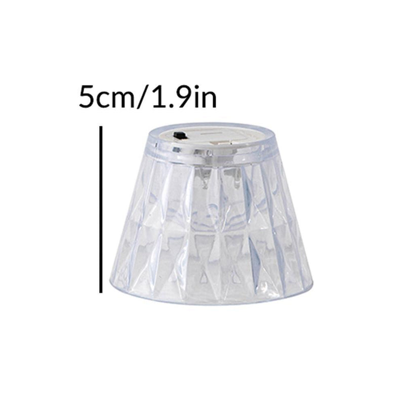 LED Diamond Crystal Projection Light Table Romantic Bar Night Lamp (1pc)