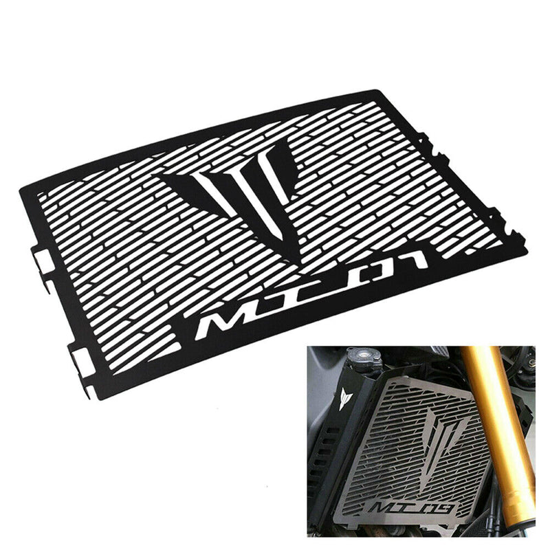 Stainless Steel Radiator Guard Protection Cover for Yamaha MT-09 FZ-09 2014-2020
