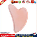 Acupoint Massage Scraper Neck Body Guasha Board for Skin Care (Pink) Newly