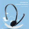 Service Headphone Telephone Wired Phone Headset Retractable Headband for Phones