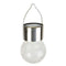 5pcs LED Solar Lamp Cracked Glass Ball Hanging Light Waterproof Decor(B)